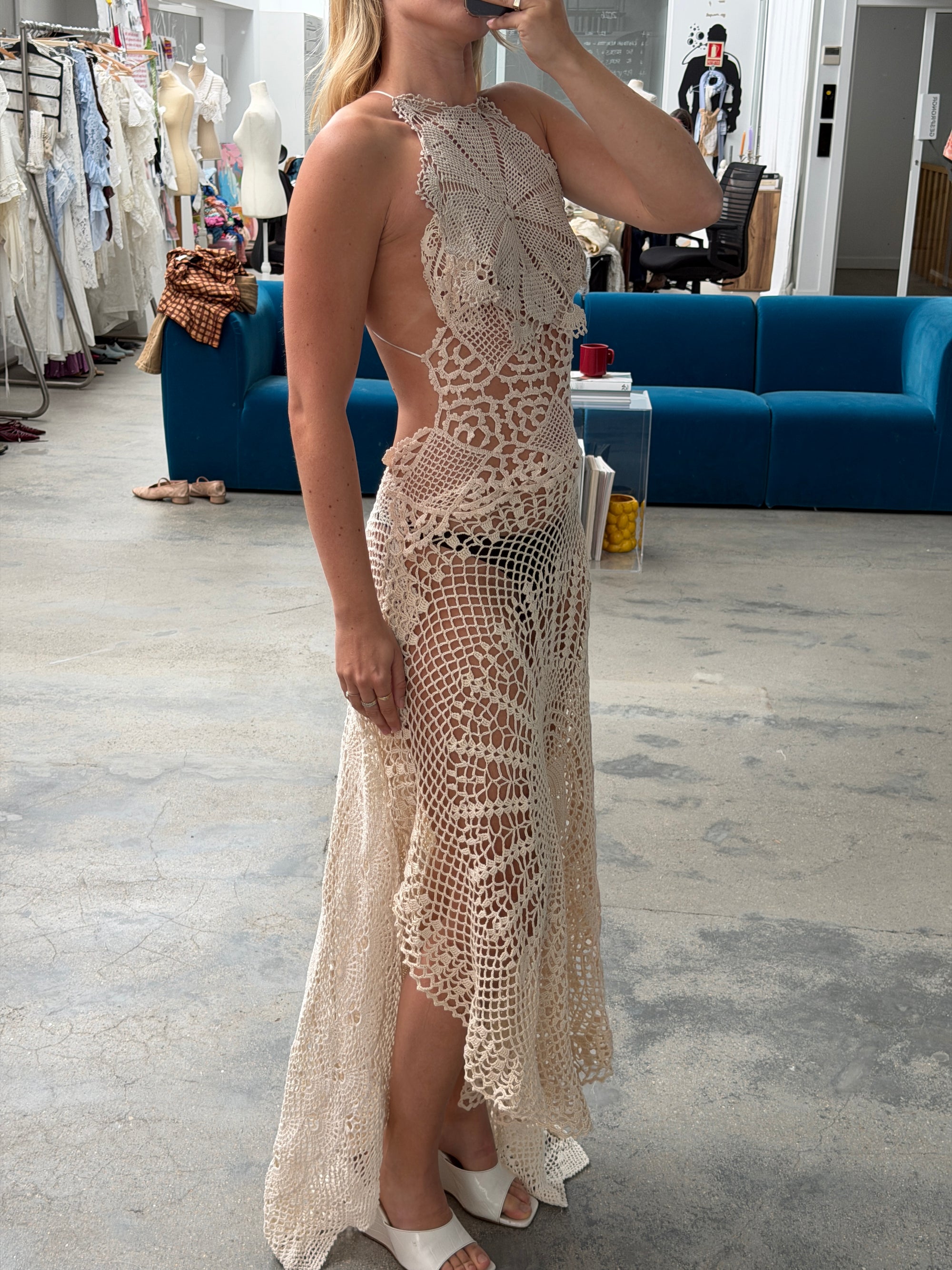 Pre purchase cream dress