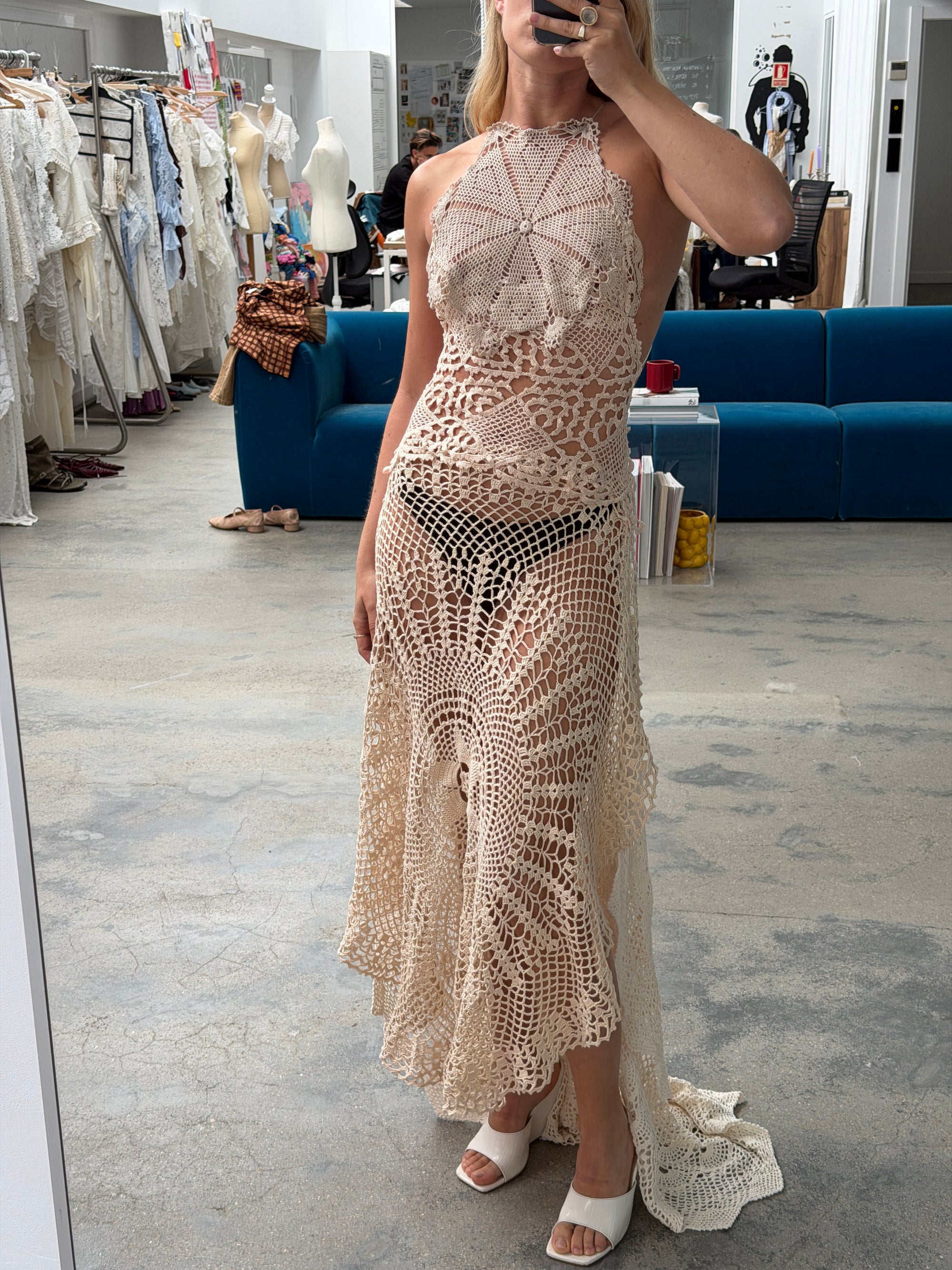 Pre purchase cream dress