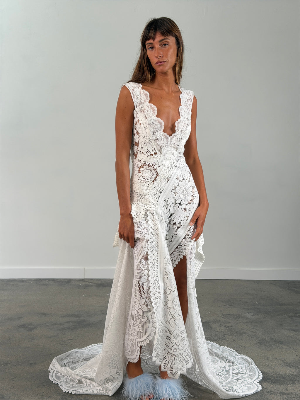 Pre purchase v neck dress