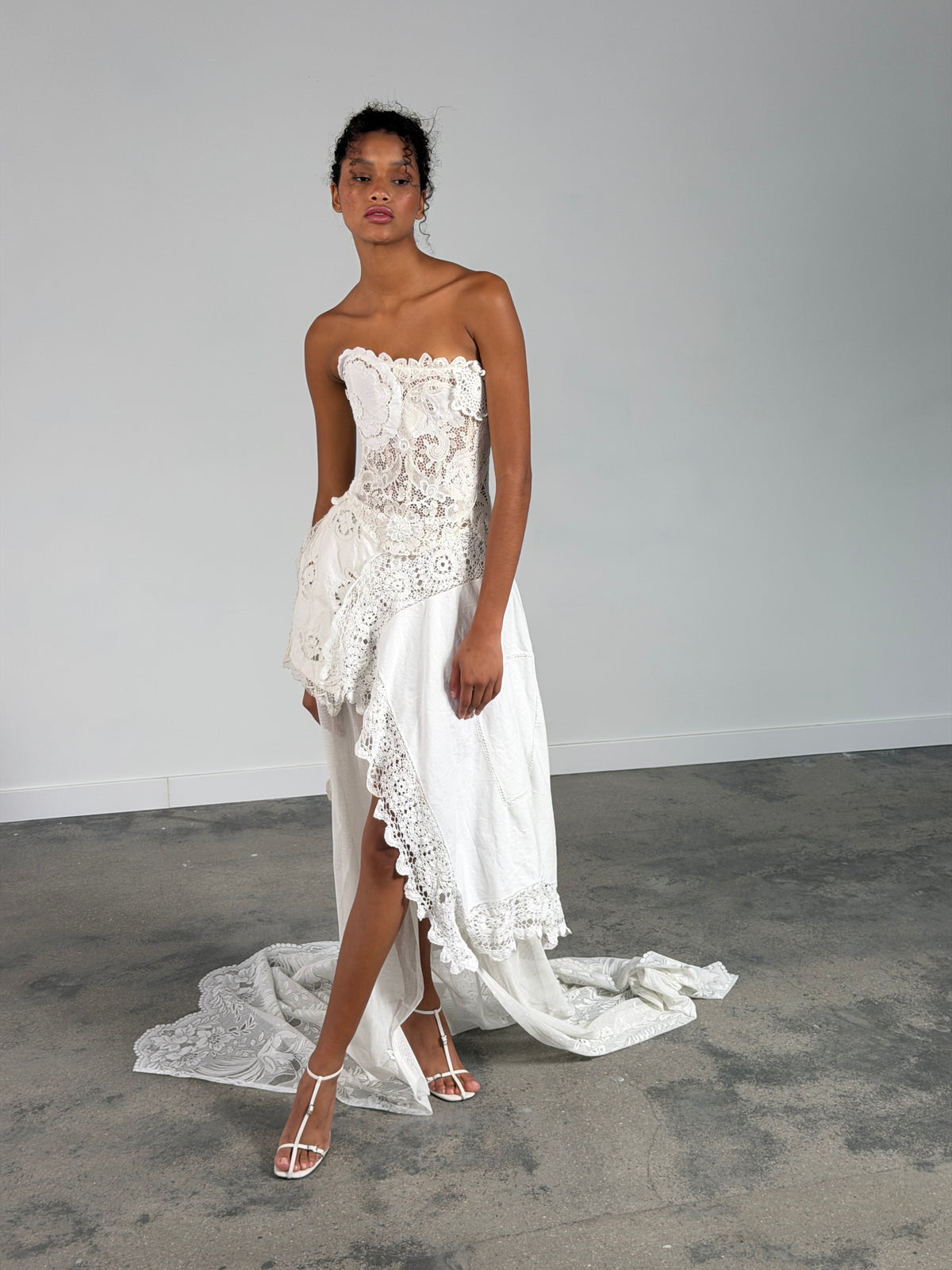 Pre purchase corset train dress