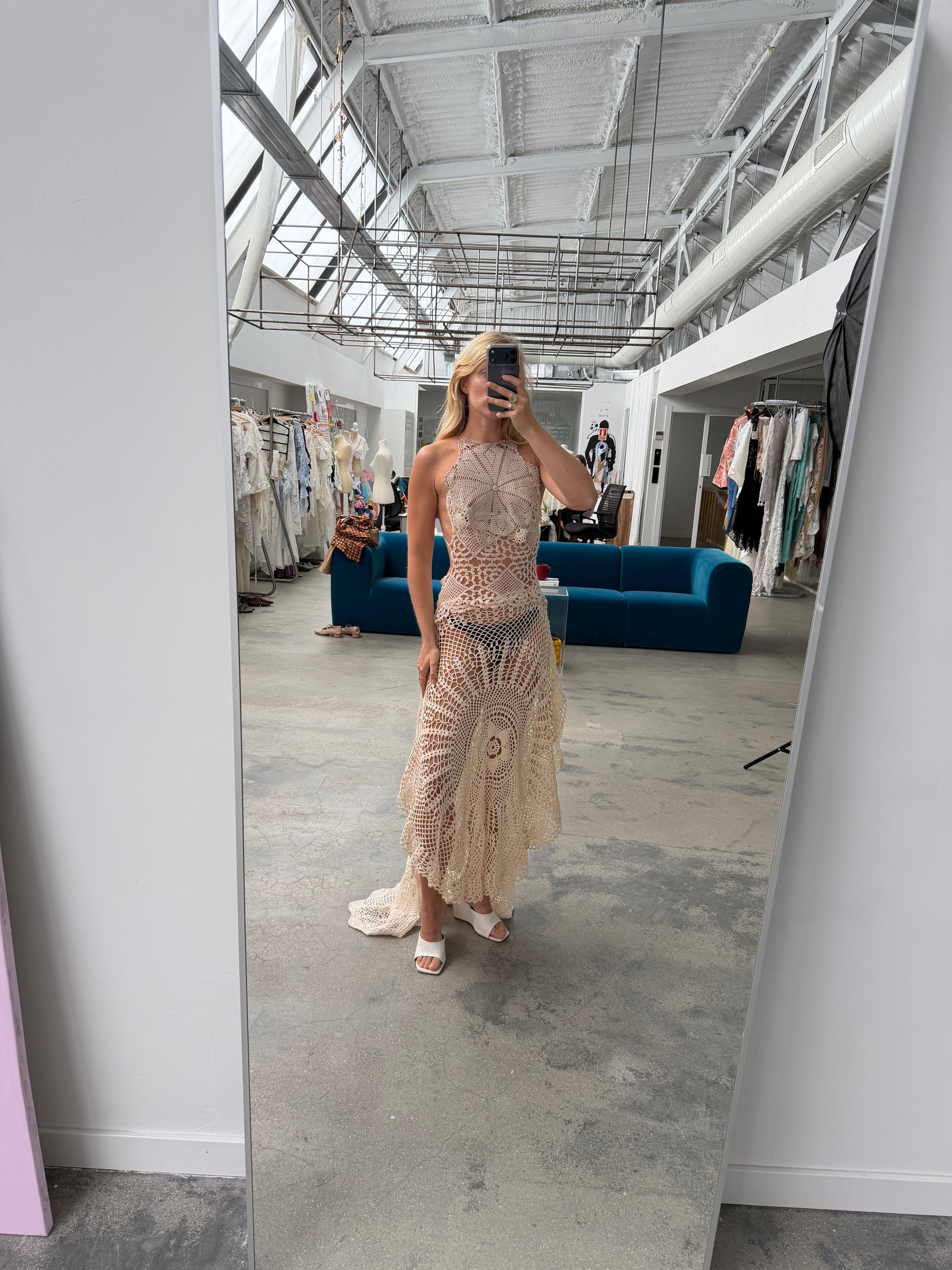 Pre purchase cream dress
