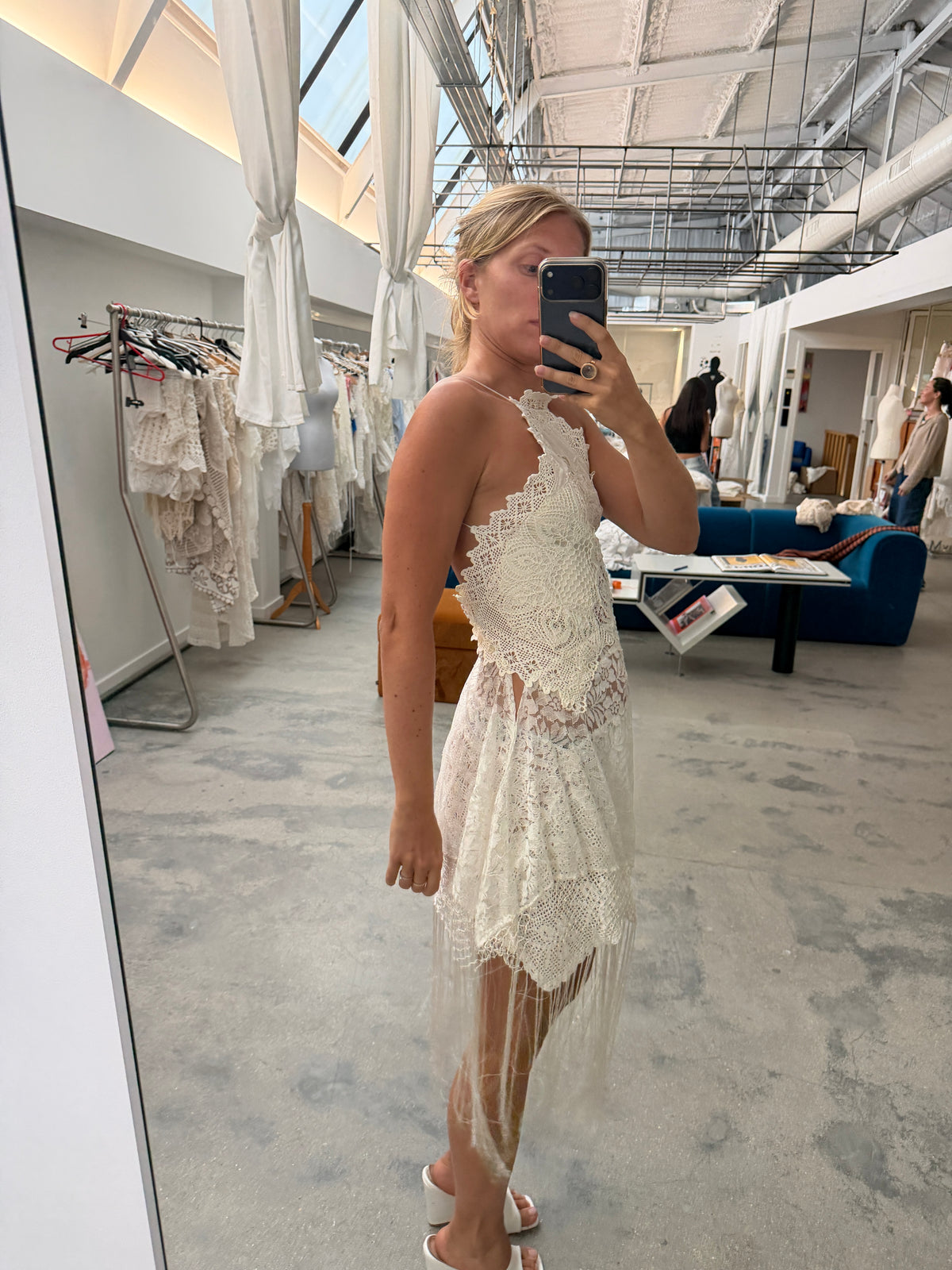 Custom dress two part for Camila