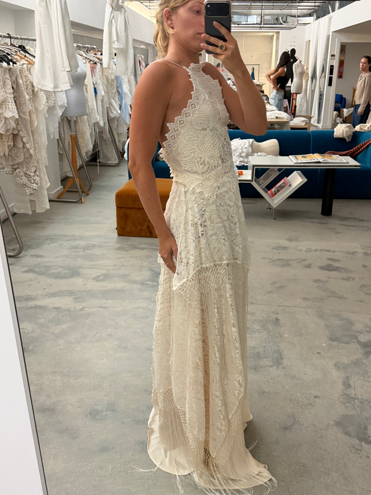 Custom dress two part for Camila