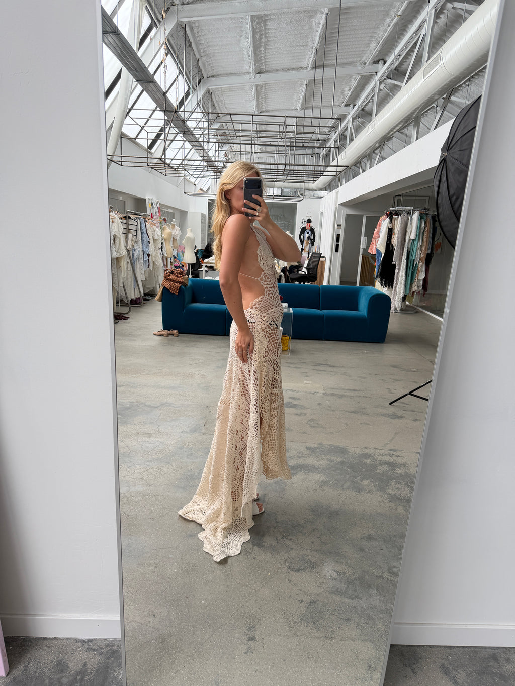 Pre purchase cream dress