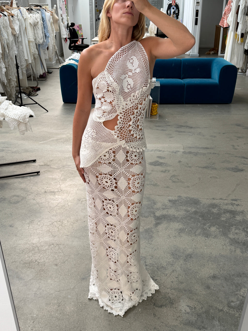 One shoulder dress pre purchase