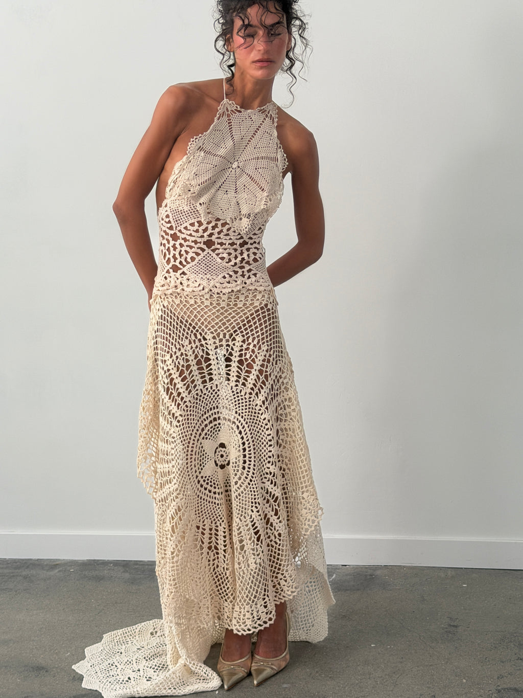 Pre purchase cream dress