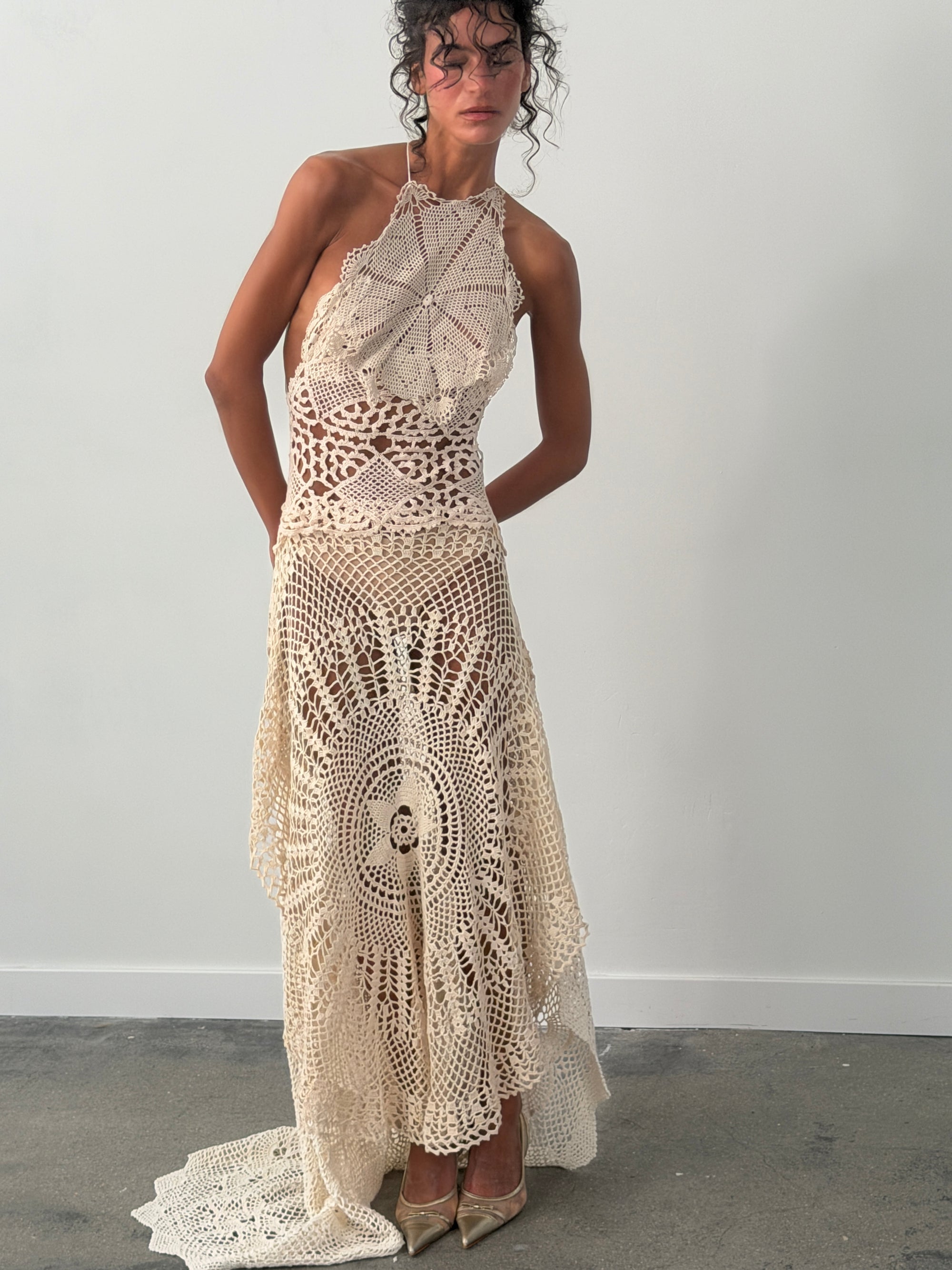 Pre purchase cream dress
