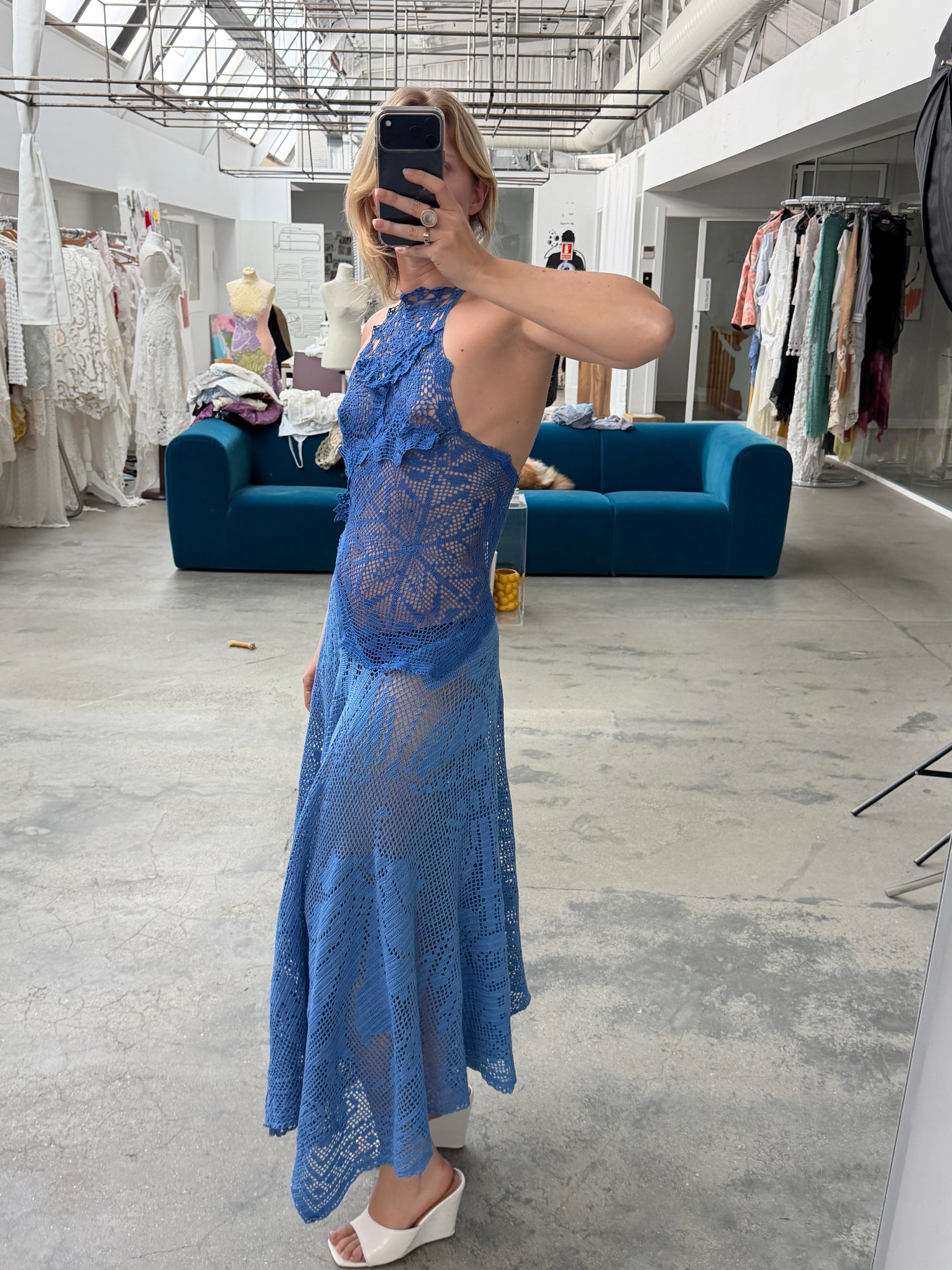 Pre purchase blue dress