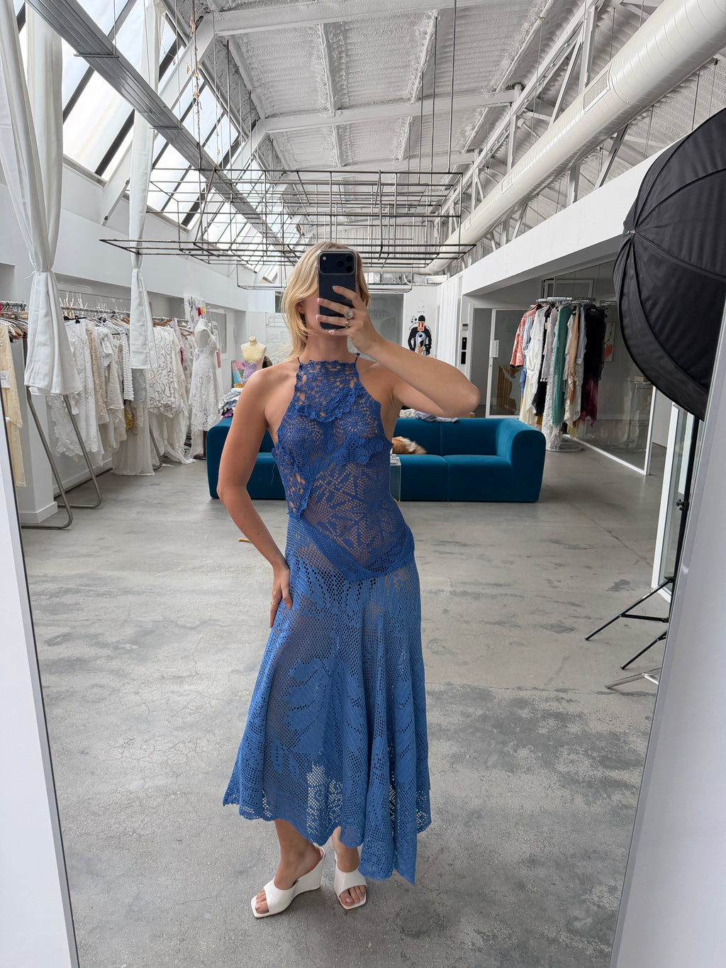 Pre purchase blue dress