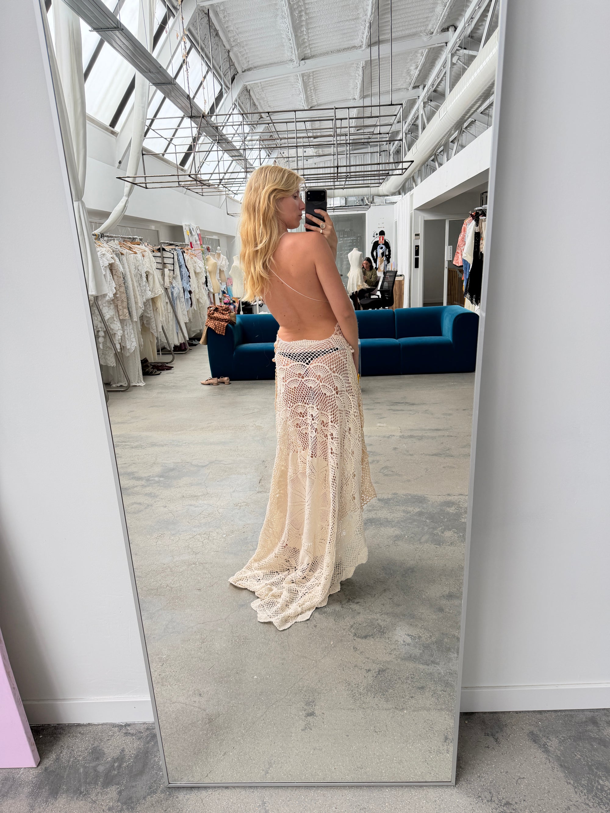 Pre purchase cream dress