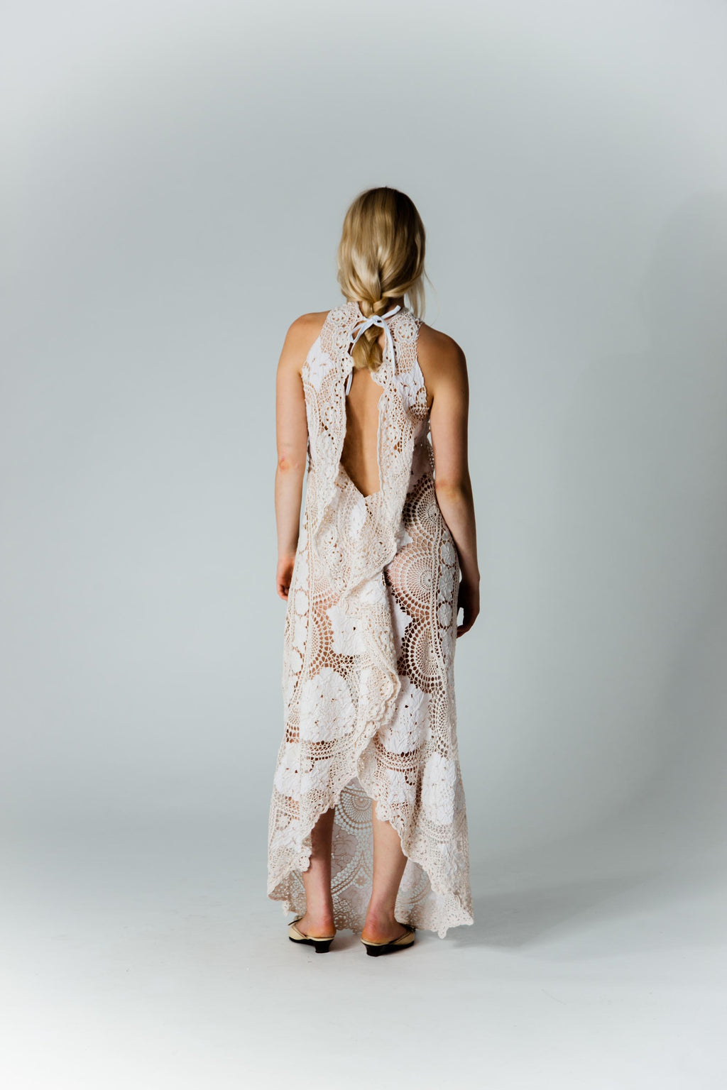 HANDKERCHIEF DRESS MAXI
