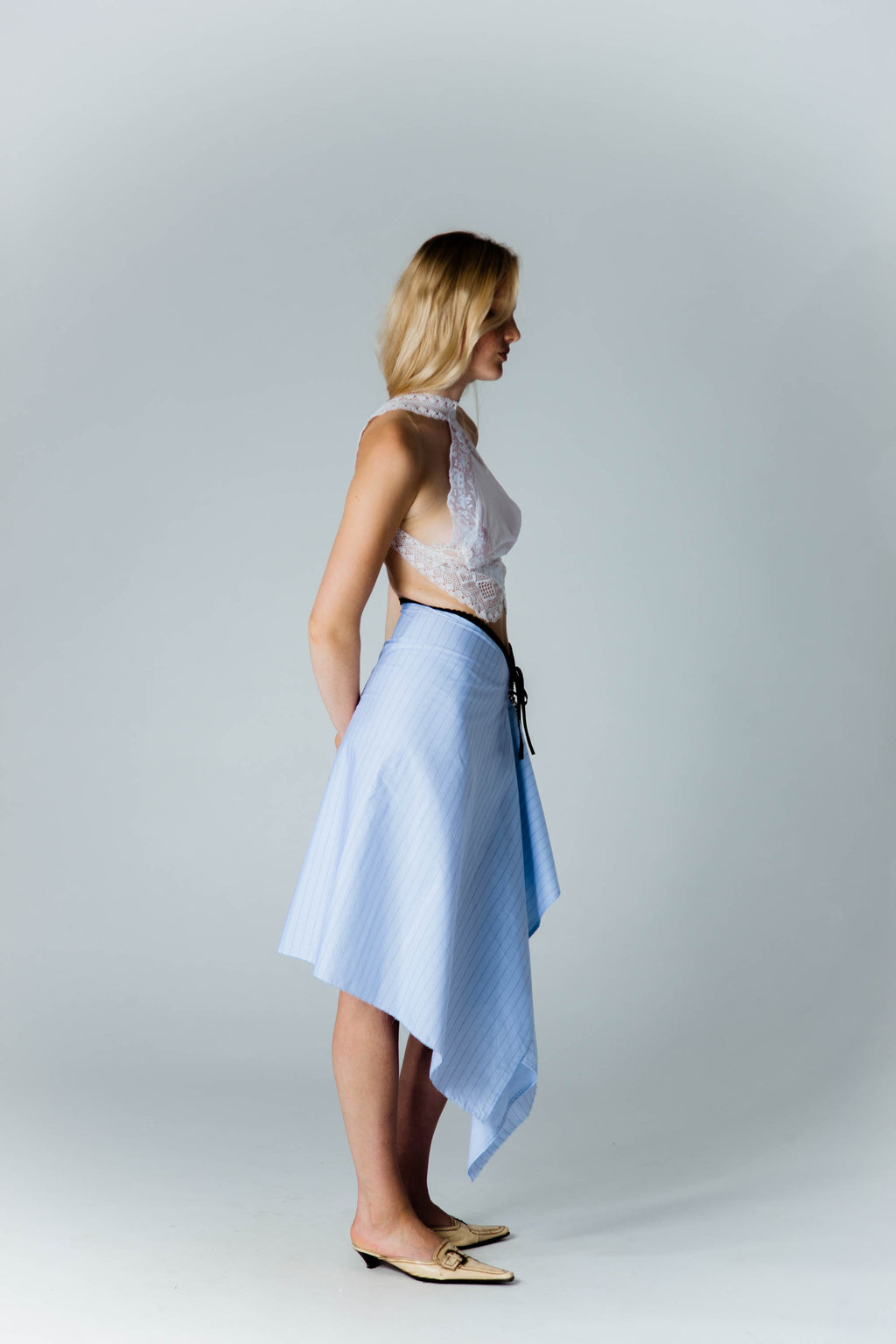HANDKERCHIEF TOP HALTER