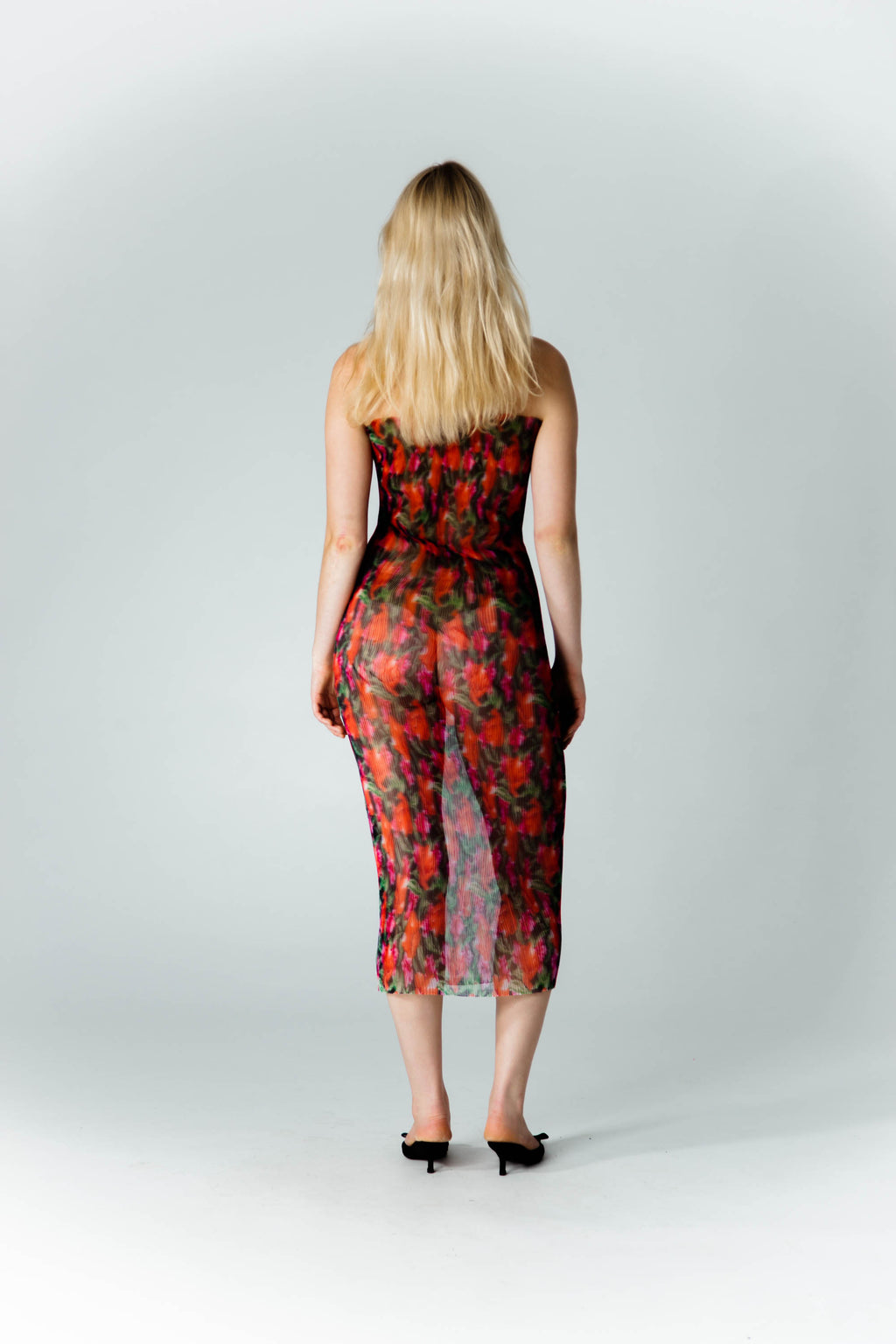 TUBE DRESS RED