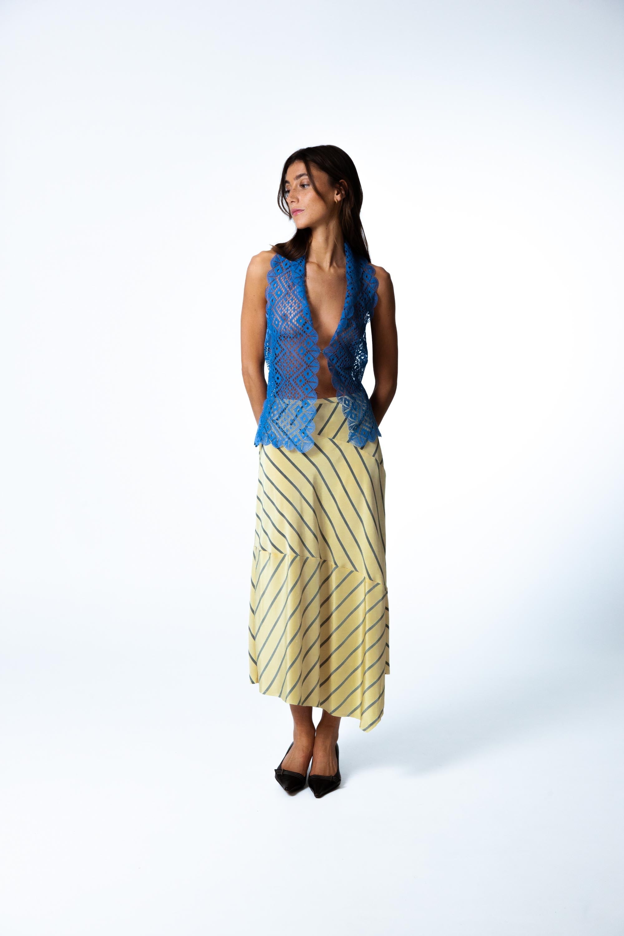 FLOWY ASYMETRIC SKIRT