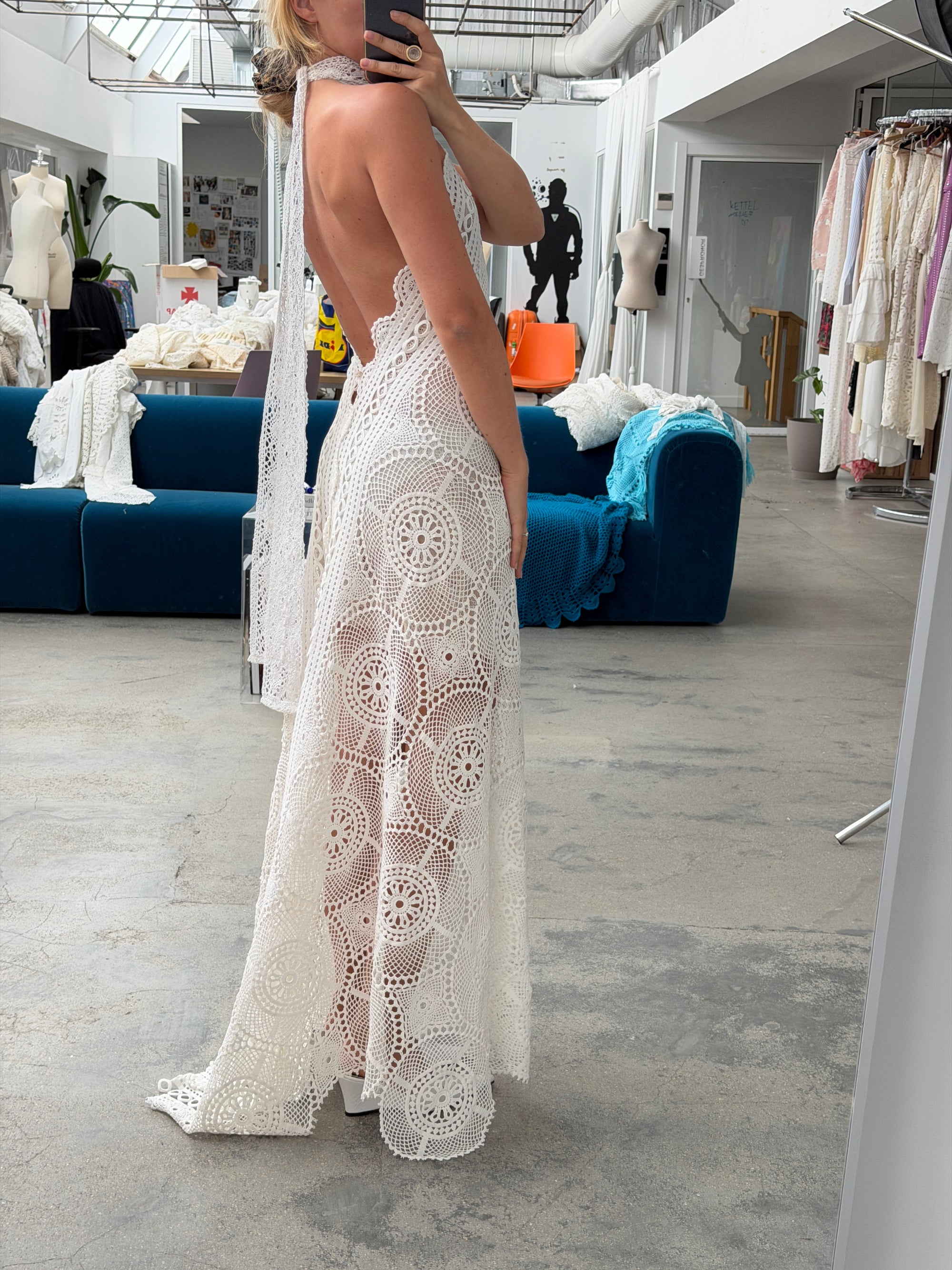 Pre purchase halter dress Rita