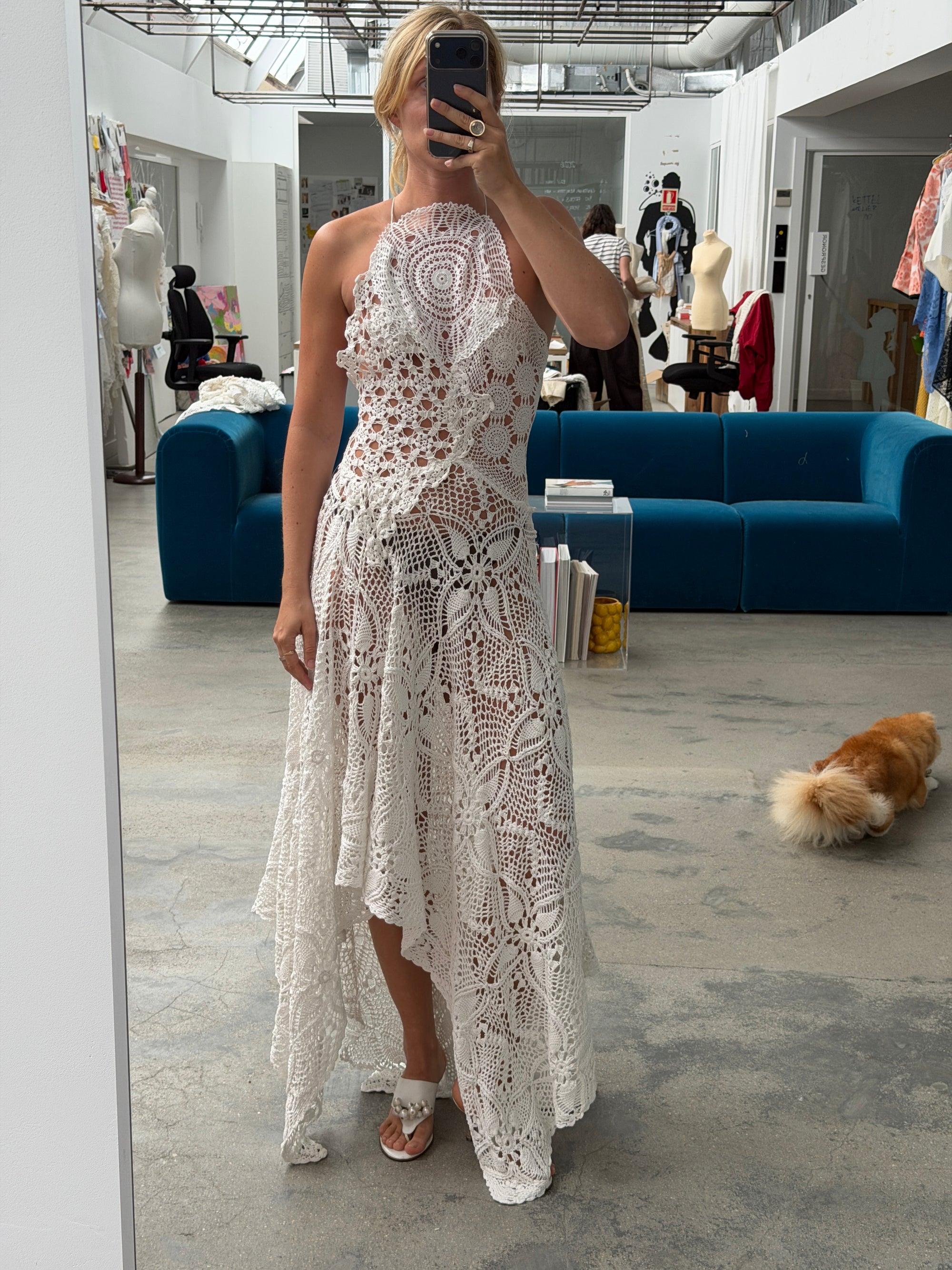Pre purchase halter flowy dress