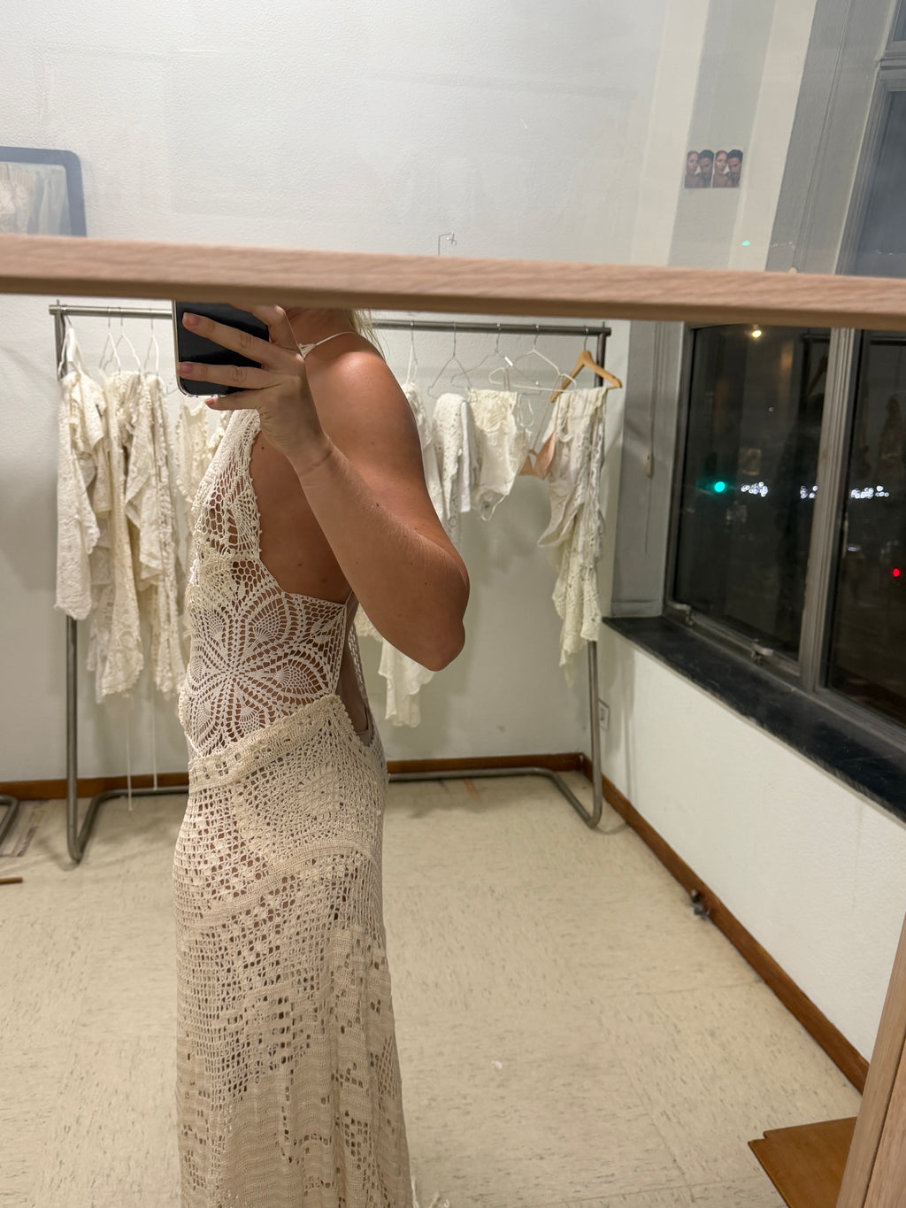 Pre sale halter crochet dress