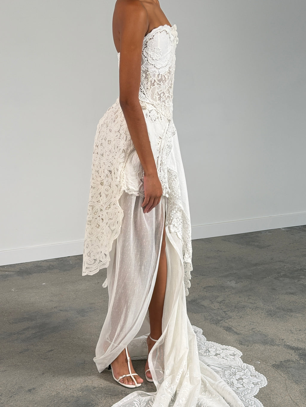 Pre purchase corset train dress