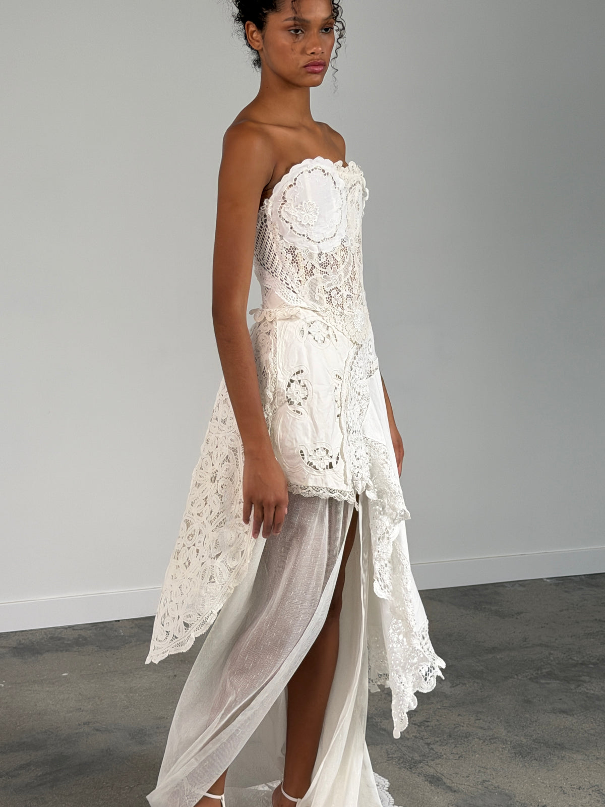 Pre purchase corset train dress