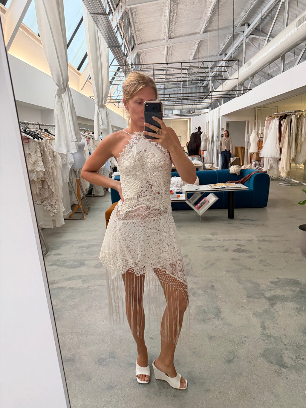 Custom dress two part for Camila