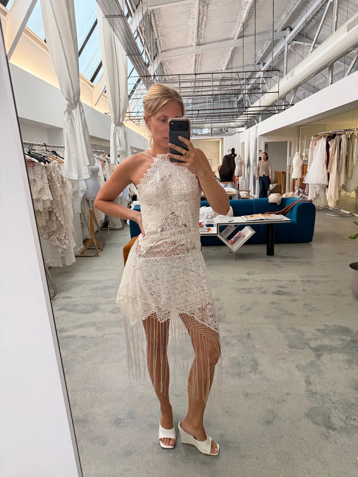 Custom dress two part for Camila