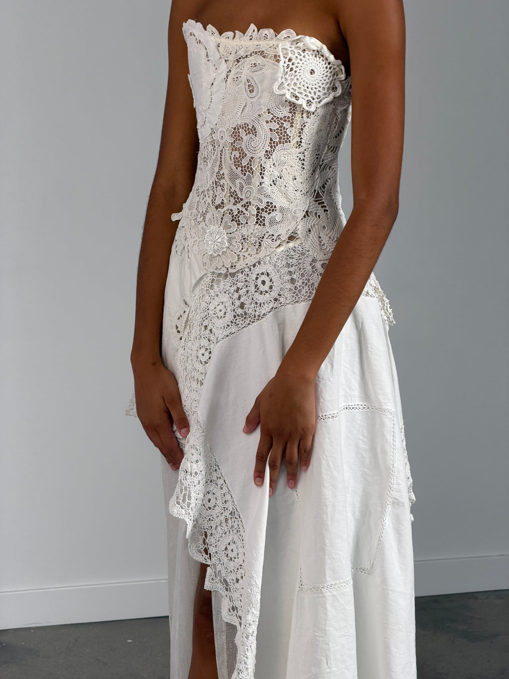 Pre purchase corset train dress