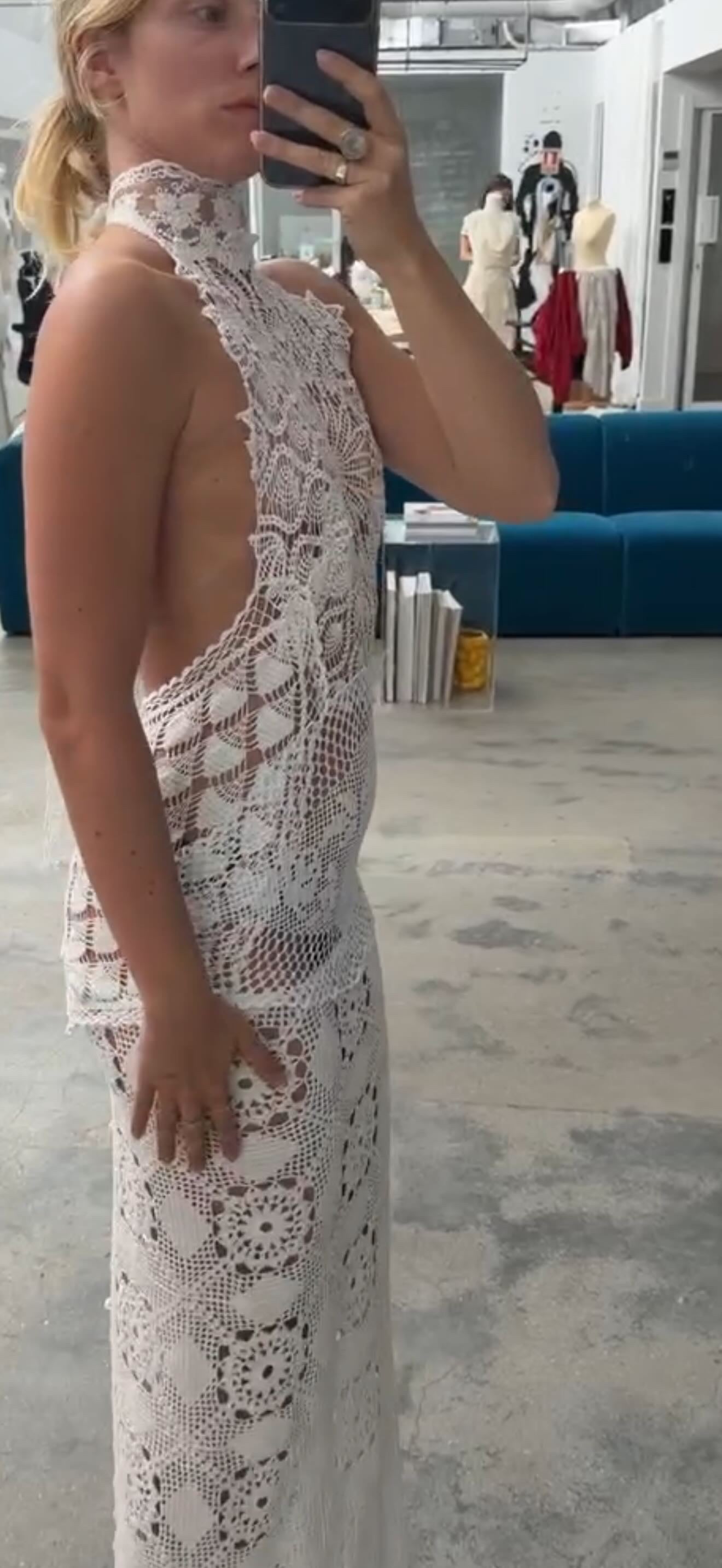 Pre purchase halter dress